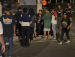Heboh ! Geng Motor Bacok Seorang Remaja di Lungsir Bandar Lampung