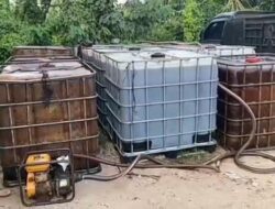 Waduh ! Sebanyak 6,2 Ton Solar Ditimbun di Aceh Jaya