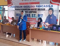 Anggota Komisi IV DPRD Lampung Mardiana Adakan Sosialisasikan IPWK di Pekurun Barat