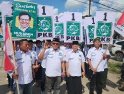 PKB Daftar Ke KPU Di Iringi Dengan Sholawat