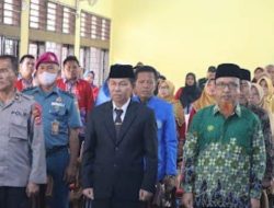 Bupati Lampura Menghadiri Pelantikan Irawan Suprapto Jadi Rektor UMKO Periode 2023-2027
