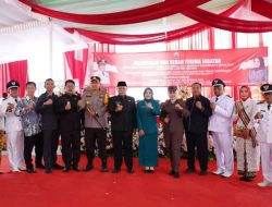 Empat Kepala Desa Terpilih di Kecamatan Katibung Resmi dilantik Bupati Nanang