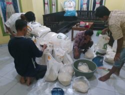 Mengingat Gagal Panen, KPM di 4 Dusun Desa Panca Tunggal Ikhlas Berbagi Beras Bantuan