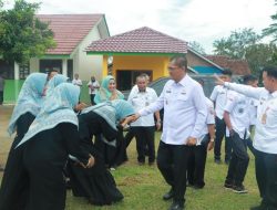 Aswarodi Meninjau SDN 03 dan Peninjauan Lokasi Potensi Pertanian di Kecamatan Abung Surakarta