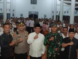 Pj. Bupati Lampura dan Forkopimda Hadiri Perayaan Hari Raya Paska tahun 2024