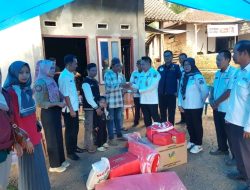 Pemkab Lampura Berikan Bantuan Kepada Korban Kebakaran di Dua Lokasi Berbeda