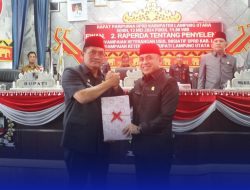 DPRD Lampura Menggelar Sidang Pembahasan Raperda