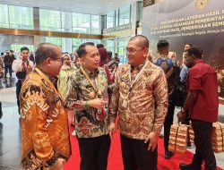 Pj. Bupati Lampung Utara Hadiri Penyerahan LHP LKPP dan IHPS II Tahun 2023