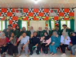 Mahasiswa, Tenaga Kesehatan, Dan Aparatur Desa Bersinergi Wujudkan Canggu Sehat Dengan Melakukan Sosialisasi Pin Polio Dan Bahaya Stunting