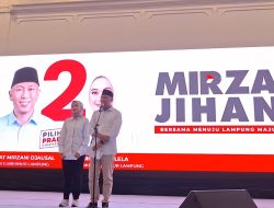 Menang Telak Versi Quick Count 87,8 Persen Pilgub Lampung, Mirza-Jihan Unggul