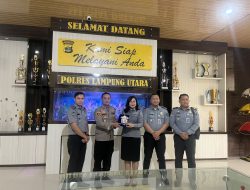 Kapolres Lampung Utara Terima Kunjungan Koordinasi Kepala Imigrasi Kotabumi