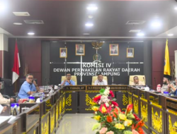 Komisi IV DPRD Provinsi Lampung Gelar RDP bersama Dinas Perhubungan Provinsi Lampung dan PT Pelindo Regional 2 Panjang Bahas Pokja 2026