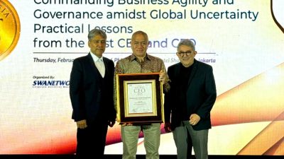 Mohamad Feriadi Soeprapto Raih Penghargaan Indonesia Best CEO 2025