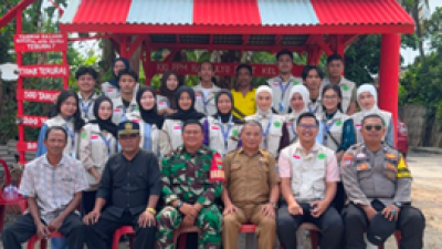 Mahasiswa KKL PPM Malahayati Revitalisasi Pos Ronda dan Ajak Warga RW 08 Peduli Sampah